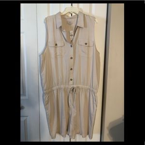 Loft Khaki Romper size XXL